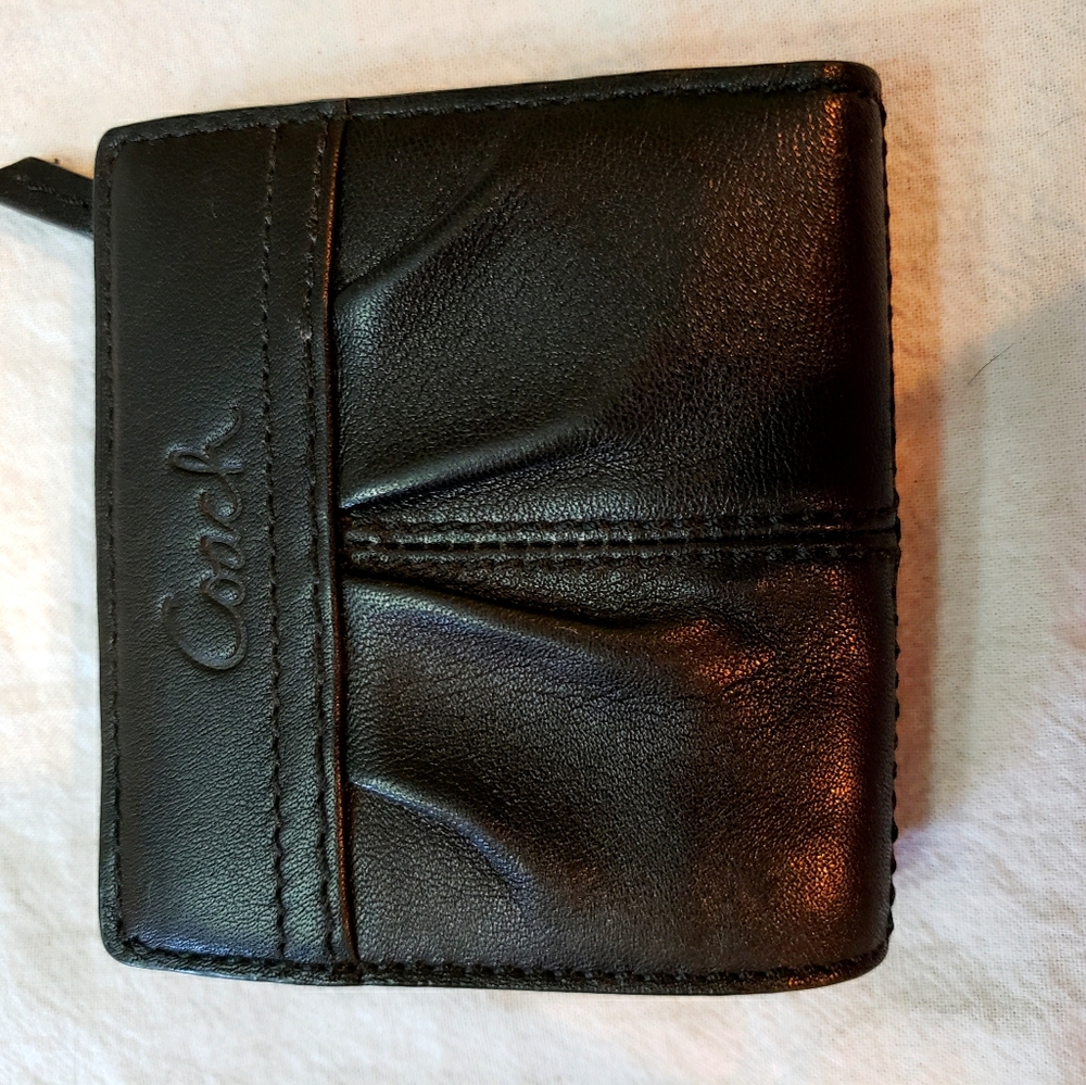 Black Coach Wallet